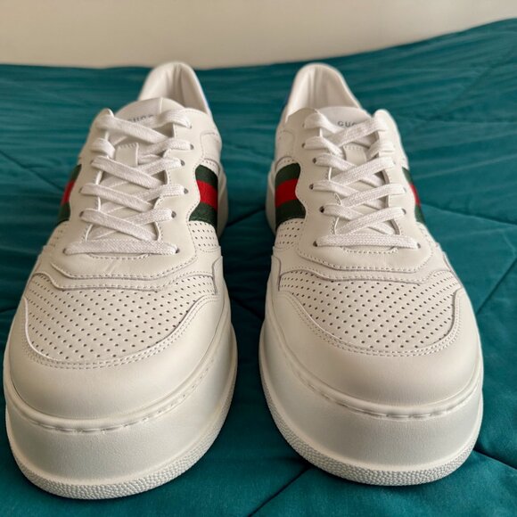 Gucci Chunky GG Web Sneaker 'White Blue' - Picture 6 of 9